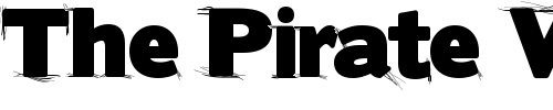 Font : BorisBlackBloxxDirty Custom Text : The Pirate Way Test your own text here Click to download or to view this font on a tshirt that can be custom printed in Bali