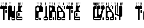 Font : Boron Custom Text : The Pirate Way Test your own text here Click to download or to view this font on a tshirt that can be custom printed in Bali