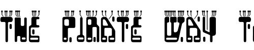 Font : Boron-Regular Custom Text : The Pirate Way Test your own text here Click to download or to view this font on a tshirt that can be custom printed in Bali