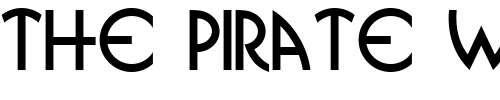 Font : Bosanova Custom Text : The Pirate Way Test your own text here Click to download or to view this font on a tshirt that can be custom printed in Bali