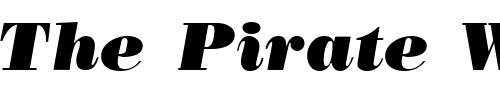 Font : BostonBlack-Italic Custom Text : The Pirate Way Test your own text here Click to download or to view this font on a tshirt that can be custom printed in Bali