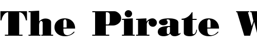 Font : BostonBlack-Regular Custom Text : The Pirate Way Test your own text here Click to download or to view this font on a tshirt that can be custom printed in Bali