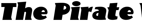 Font : BottleKaps-S-Italic Custom Text : The Pirate Way Test your own text here Click to download or to view this font on a tshirt that can be custom printed in Bali