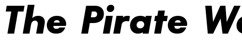 Font : Bougan-Black-SSi-Bold-Italic Custom Text : The Pirate Way Test your own text here Click to download or to view this font on a tshirt that can be custom printed in Bali