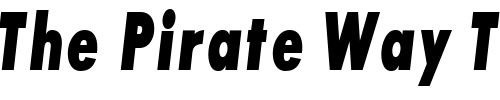 Font : BouganBlackCondSSK-Bold-Italic Custom Text : The Pirate Way Test your own text here Click to download or to view this font on a tshirt that can be custom printed in Bali