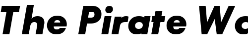 Font : BouganBlackSSK-Bold-Italic Custom Text : The Pirate Way Test your own text here Click to download or to view this font on a tshirt that can be custom printed in Bali