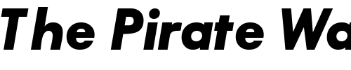Font : BouganBlackSSK-BoldItalic Custom Text : The Pirate Way Test your own text here Click to download or to view this font on a tshirt that can be custom printed in Bali