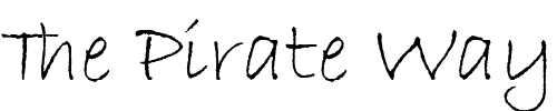 Font : Bradley-Hand-ITC-TT Custom Text : The Pirate Way Test your own text here Click to download or to view this font on a tshirt that can be custom printed in Bali