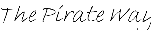 Font : Bradley-Hand-ITC-TT-Italic Custom Text : The Pirate Way Test your own text here Click to download or to view this font on a tshirt that can be custom printed in Bali