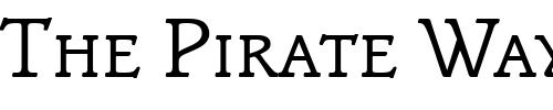 Font : BravoSmc-Regular Custom Text : The Pirate Way Test your own text here Click to download or to view this font on a tshirt that can be custom printed in Bali