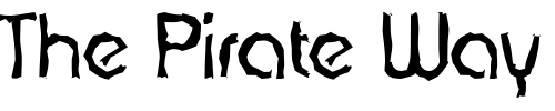 Font : BrianBeckerRandom-Regular Custom Text : The Pirate Way Test your own text here Click to download or to view this font on a tshirt that can be custom printed in Bali