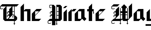 Font : BriarDigitalSSK Custom Text : The Pirate Way Test your own text here Click to download or to view this font on a tshirt that can be custom printed in Bali