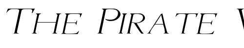 Font : BriceExtended-Italic Custom Text : The Pirate Way Test your own text here Click to download or to view this font on a tshirt that can be custom printed in Bali