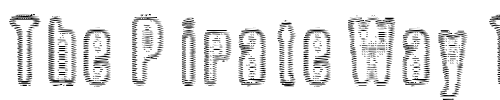 Font : Brillo Custom Text : The Pirate Way Test your own text here Click to download or to view this font on a tshirt that can be custom printed in Bali