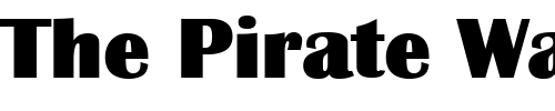 Font : BritannicDUlt Custom Text : The Pirate Way Test your own text here Click to download or to view this font on a tshirt that can be custom printed in Bali