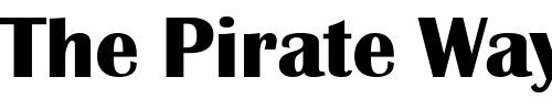 Font : BritannicEFBold Custom Text : The Pirate Way Test your own text here Click to download or to view this font on a tshirt that can be custom printed in Bali