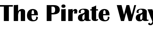 Font : Britannic_Becker_Bold Custom Text : The Pirate Way Test your own text here Click to download or to view this font on a tshirt that can be custom printed in Bali