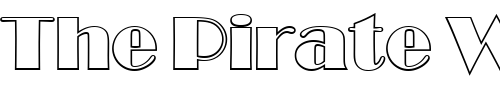 Font : BroadwayOutP Custom Text : The Pirate Way Test your own text here Click to download or to view this font on a tshirt that can be custom printed in Bali