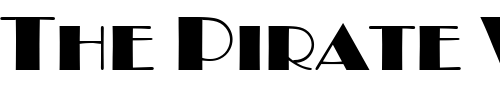 Font : Broadway_Becker_Caps Custom Text : The Pirate Way Test your own text here Click to download or to view this font on a tshirt that can be custom printed in Bali