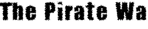 Font : Brocaine-Decade Custom Text : The Pirate Way Test your own text here Click to download or to view this font on a tshirt that can be custom printed in Bali