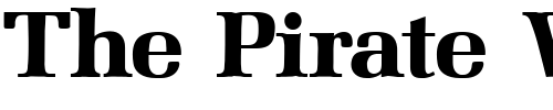 Font : BroccusDisplaySSK-Regular Custom Text : The Pirate Way Test your own text here Click to download or to view this font on a tshirt that can be custom printed in Bali