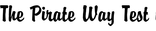 Font : BrodyD Custom Text : The Pirate Way Test your own text here Click to download or to view this font on a tshirt that can be custom printed in Bali