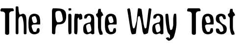 Font : Broken-Wing Custom Text : The Pirate Way Test your own text here Click to download or to view this font on a tshirt that can be custom printed in Bali