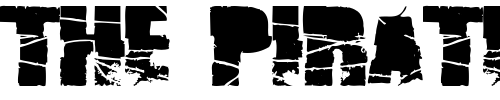 Font : Broken74 Custom Text : The Pirate Way Test your own text here Click to download or to view this font on a tshirt that can be custom printed in Bali