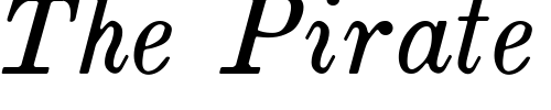 Font : Brokgauz-Efron-Italic Custom Text : The Pirate Way Test your own text here Click to download or to view this font on a tshirt that can be custom printed in Bali