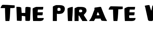 Font : Bronic-Expanded Custom Text : The Pirate Way Test your own text here Click to download or to view this font on a tshirt that can be custom printed in Bali