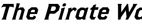 Font : BrothersSuperSlantAlternates Custom Text : The Pirate Way Test your own text here Click to download or to view this font on a tshirt that can be custom printed in Bali