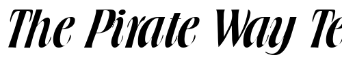 Font : Browning-Regular-DB Custom Text : The Pirate Way Test your own text here Click to download or to view this font on a tshirt that can be custom printed in Bali