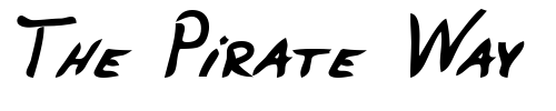 Font : BrucesHand-Bold-Italic Custom Text : The Pirate Way Test your own text here Click to download or to view this font on a tshirt that can be custom printed in Bali