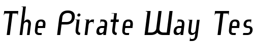 Font : BruhnScript Custom Text : The Pirate Way Test your own text here Click to download or to view this font on a tshirt that can be custom printed in Bali