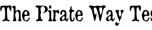 Font : BrunineCnd Custom Text : The Pirate Way Test your own text here Click to download or to view this font on a tshirt that can be custom printed in Bali