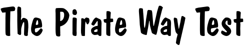 Font : Brush-Dom-Regular Custom Text : The Pirate Way Test your own text here Click to download or to view this font on a tshirt that can be custom printed in Bali
