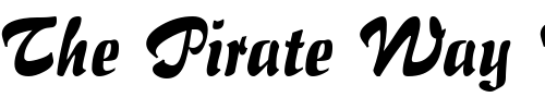 Font : Brush-Flair Custom Text : The Pirate Way Test your own text here Click to download or to view this font on a tshirt that can be custom printed in Bali
