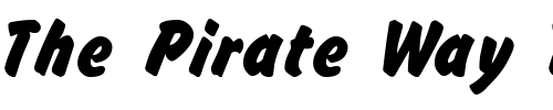 Font : Brush-Hand-Regular Custom Text : The Pirate Way Test your own text here Click to download or to view this font on a tshirt that can be custom printed in Bali