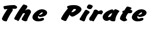 Font : BrushHandExpanded Custom Text : The Pirate Way Test your own text here Click to download or to view this font on a tshirt that can be custom printed in Bali