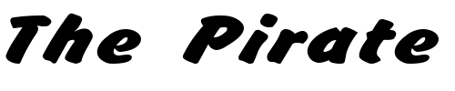 Font : BrushHandExpanded-Regular Custom Text : The Pirate Way Test your own text here Click to download or to view this font on a tshirt that can be custom printed in Bali