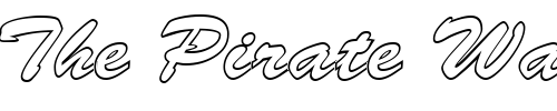 Font : BrushStrokeHollow-Regular Custom Text : The Pirate Way Test your own text here Click to download or to view this font on a tshirt that can be custom printed in Bali