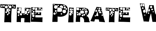 Font : BubbleMan Custom Text : The Pirate Way Test your own text here Click to download or to view this font on a tshirt that can be custom printed in Bali