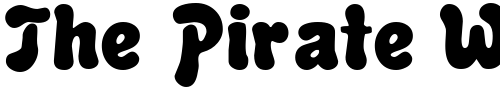 Font : BubbleSoft Custom Text : The Pirate Way Test your own text here Click to download or to view this font on a tshirt that can be custom printed in Bali
