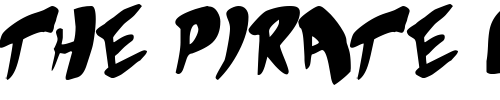 Font : Bubblegum-Superstar Custom Text : The Pirate Way Test your own text here Click to download or to view this font on a tshirt that can be custom printed in Bali