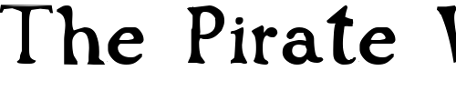 Font : Buccaneer-Regular Custom Text : The Pirate Way Test your own text here Click to download or to view this font on a tshirt that can be custom printed in Bali