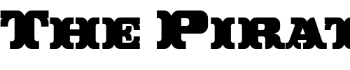 Font : BuckerooITC-TT Custom Text : The Pirate Way Test your own text here Click to download or to view this font on a tshirt that can be custom printed in Bali