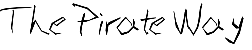Font : BudAngular Custom Text : The Pirate Way Test your own text here Click to download or to view this font on a tshirt that can be custom printed in Bali