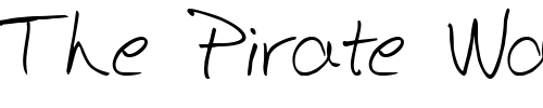Font : BudHand-Regular Custom Text : The Pirate Way Test your own text here Click to download or to view this font on a tshirt that can be custom printed in Bali