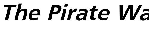 Font : BudboyerObl-Bol Custom Text : The Pirate Way Test your own text here Click to download or to view this font on a tshirt that can be custom printed in Bali