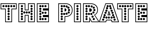 Font : Budmo-Jigglish Custom Text : The Pirate Way Test your own text here Click to download or to view this font on a tshirt that can be custom printed in Bali